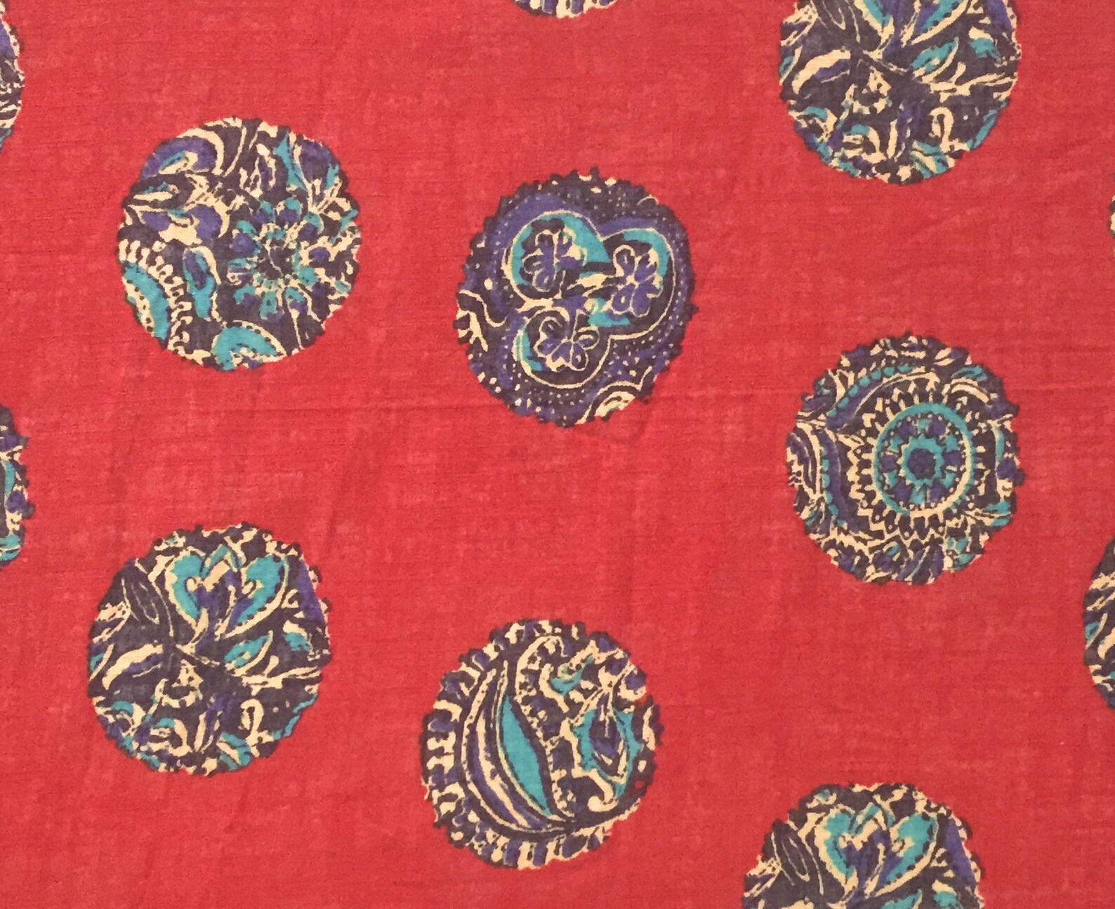 Fabric by the Yard Indian Print Cotton Fabric India Cotton Etsy