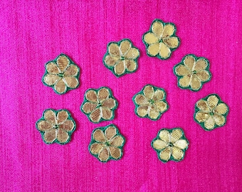 embroidery applique, beaded patches, crystal embellishment, boho applique, hand embroidered embellishment, decorative patch - mtf109