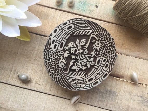 Pottery Stamp 1 inch Round