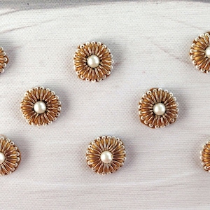 handmade applique, craft embellishment, sew on applique, dress making, golden, mirror work, decorative, Indian, floral motif, diy - mtf350
