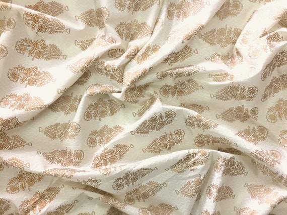 fabric by the yard, indian motif, dress making fabric, yardage, jaipur fabric, scrapbook, printed cotton, tie and dye - 1 yard - ctjp343