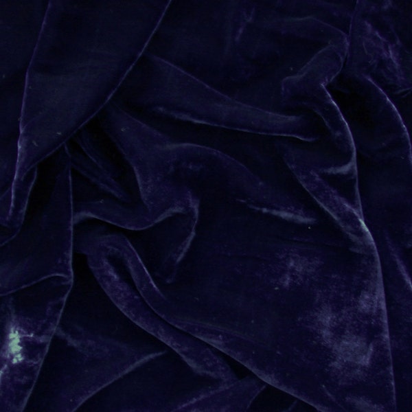 Blue Velvet Fabric - Etsy