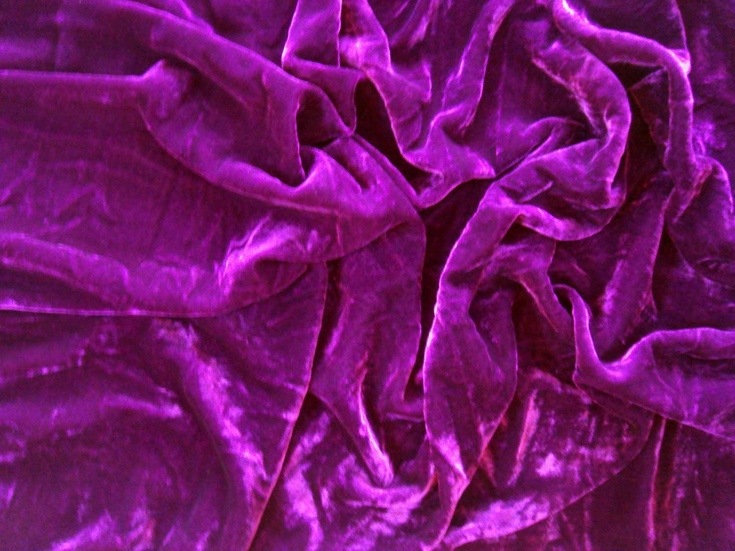 Violet Kesheng A4 Tissu Velvet Fabric DIY Couture Accessoire 