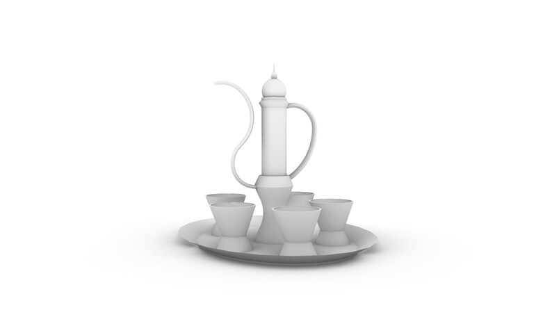 Nytt teset i kinesisk stil - Samling av 12 designer | 3D-utskrivbara STL-filer + originella Rhino .3DM-källfiler | Komplett digitalt paket bild 6