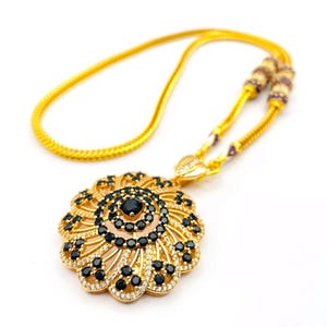 Necklace & Pendant 24&quot; 24K Yellow Gold Plated Women Jewelry
