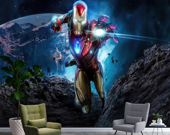 Non-woven Tapet - Avengers Battle Of Worlds - 200 X 280 Cm - View #2
