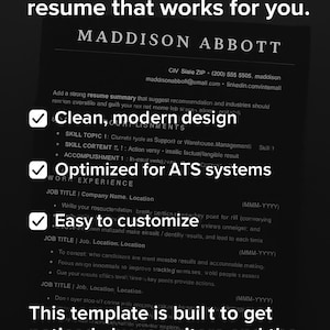 Hybrid Resume Template