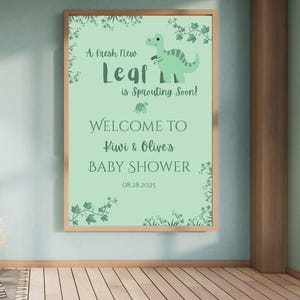 Baby Shower Welcome Sign | Editable Welcome Board | Printable Baby Shower Decor | Gender Neutral Baby Shower Decoration