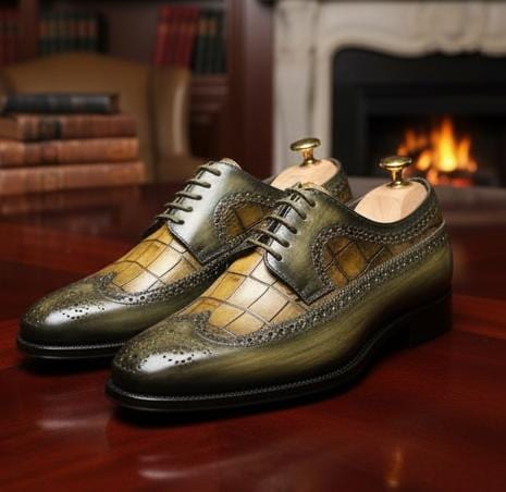 Emerald Green Dress Shoes Men - Etsy