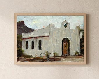 Affordable Digital Art, Wall Art, Printable Art, Christian Art, Home Decor, Office Decor, Church, Lajitas, Texas, Big Bend, oil painting