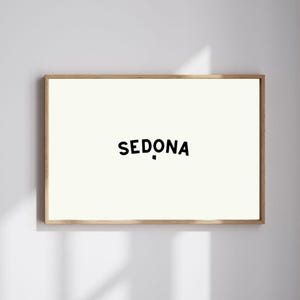 Sedona Arizona Digital Printable Wall Art