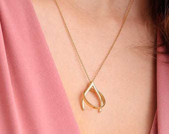 Sterling Silver Ring Holding Necklace for Women Pendant Gift 14K Gold Ring Keeper Necklace for Mom Dainty Ring Holder Necklace for Her