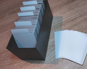 30 Pieces of TCG Sorting Box Dividers Sammelkarten Trenner