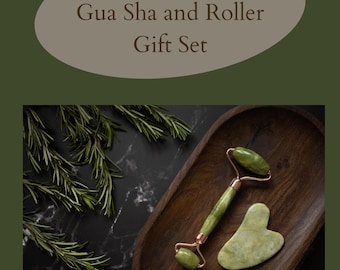 Gua Sha Facial Massage Womens Beauty Skincare Wrinkle Facial Sculpting Lymph Drainage Natural Self Care Mothers Day Ladies Looksmaxxing