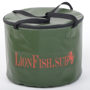 Faltbarer Wasserdichter Eimer 5–8L für Angeln, Camping & Outdoor | Taktische faltbare Wassertasche von