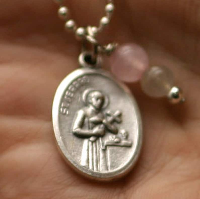 Fertility Necklace St Gerard Pendant Fertility Jewelry Etsy