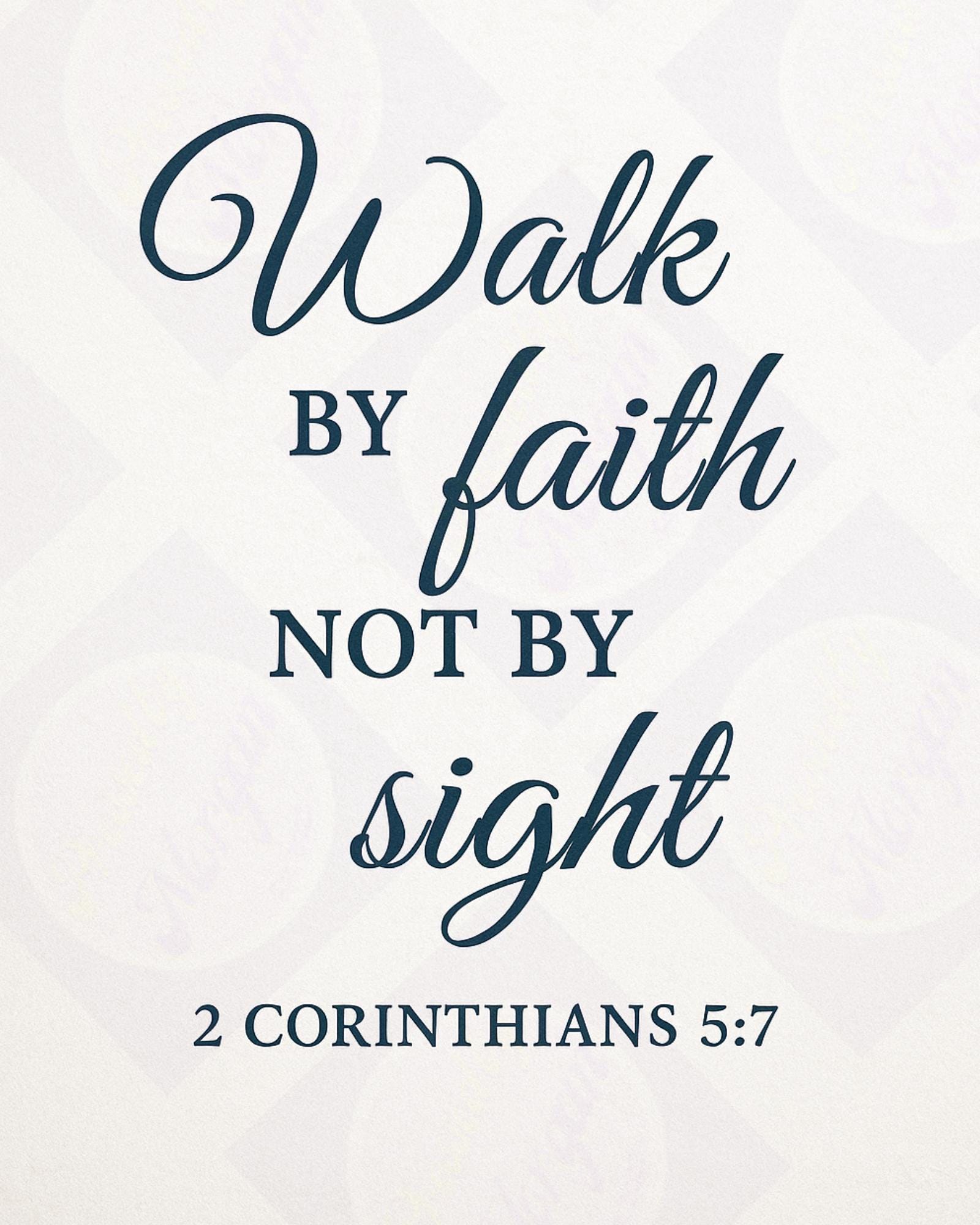 Christian Wall Art Print Set: Inspirational Bible Verse Decor (digital ...