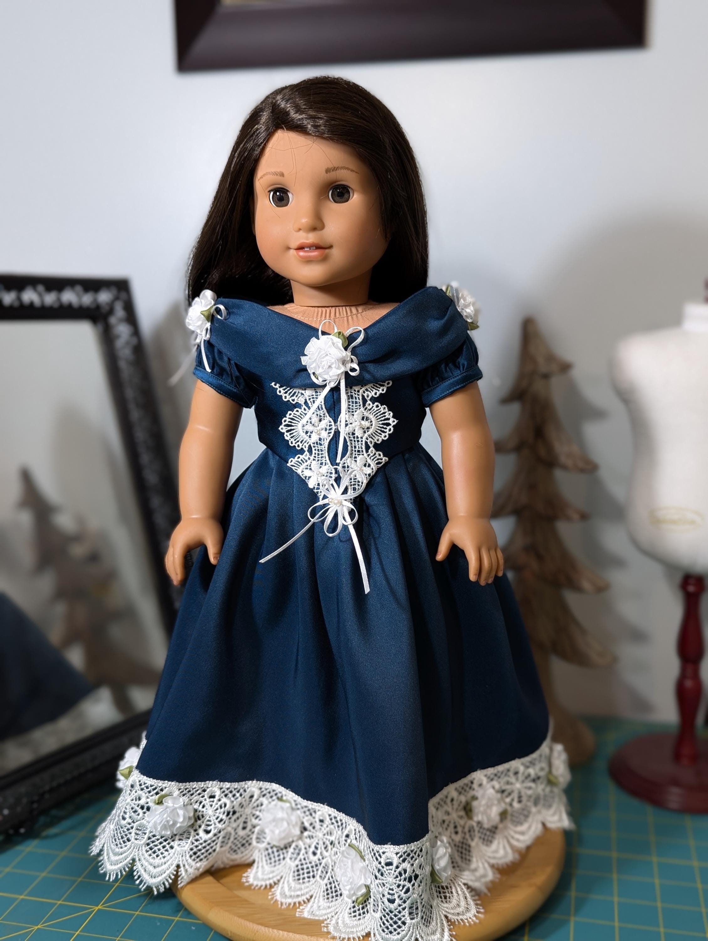 Prussian Blue Dress - Etsy