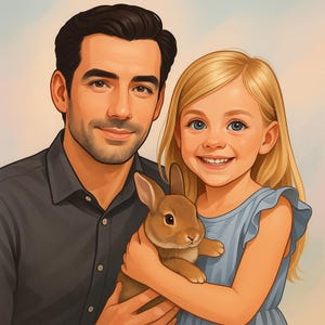 Custom Memorial Photo Gift: Add Deceased Loved One (Digital Download