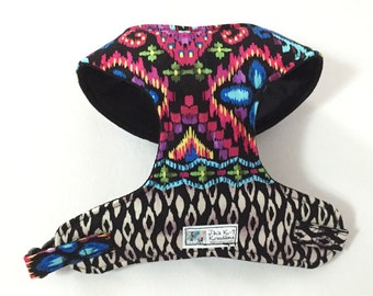 Multicolor Comfort Soft Dog Harness - Made to Order -