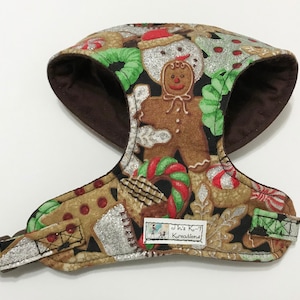 metallic Christmas Coolie Comfort Harness Made to Order image 1