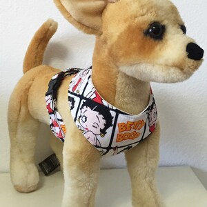 BettyBoop Comfort Soft Dog Harness Made to Order image 2