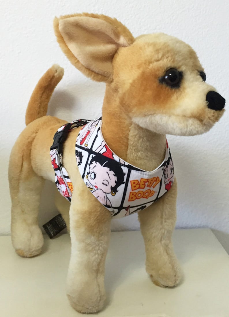 BettyBoop Comfort Soft Dog Harness Made to Order image 2