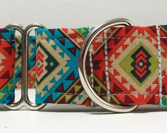 Collare regolabile per cani SouthWestern Martingale - Realizzato su misura -