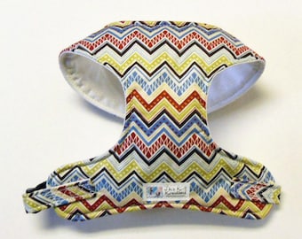 Chevron Comfort Soft Dog Harness - Made to order -