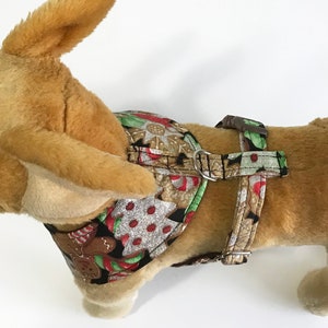 metallic Christmas Coolie Comfort Harness Made to Order image 4