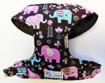 Elephant Comfort Soft Dog Harness. - Made to order -