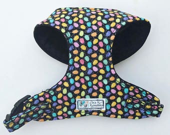 Sparkle Easter Eggs Comfort Soft Dog Harness - Made to Order -