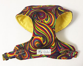 Kaleidoscope Comfort Soft Dog Harness - Made to Order -