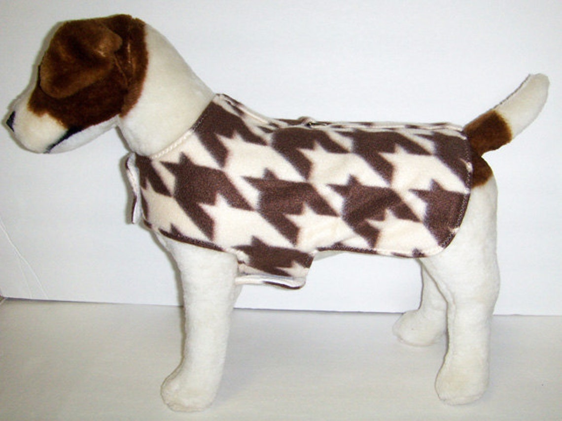 Houndstooth Dog Harnessvest Etsy