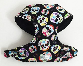 Skull Comfort Soft Dog Harness - Made to Order-