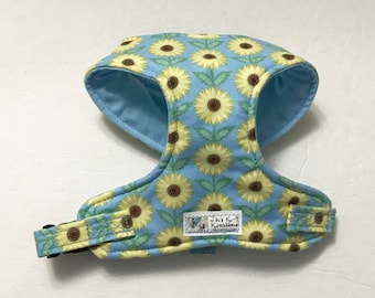 Sunflower Comfort Soft Dog Harness - Made to Order -