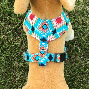 SouthWestern, Aztec Comfort Soft Dog Harness Made to Order image 4