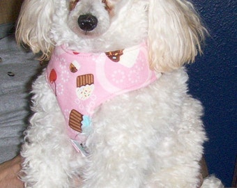 Cupcake comfort  Soft Harness for walking or in the car - Made to Order -