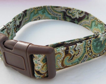 Metallic Medallion Adjustable Collar - Made to order -