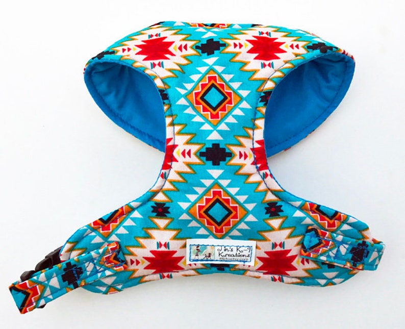 SouthWestern, Aztec Comfort Soft Dog Harness Made to Order image 1