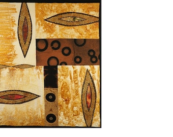 Handmade Art Quilt - Form #3