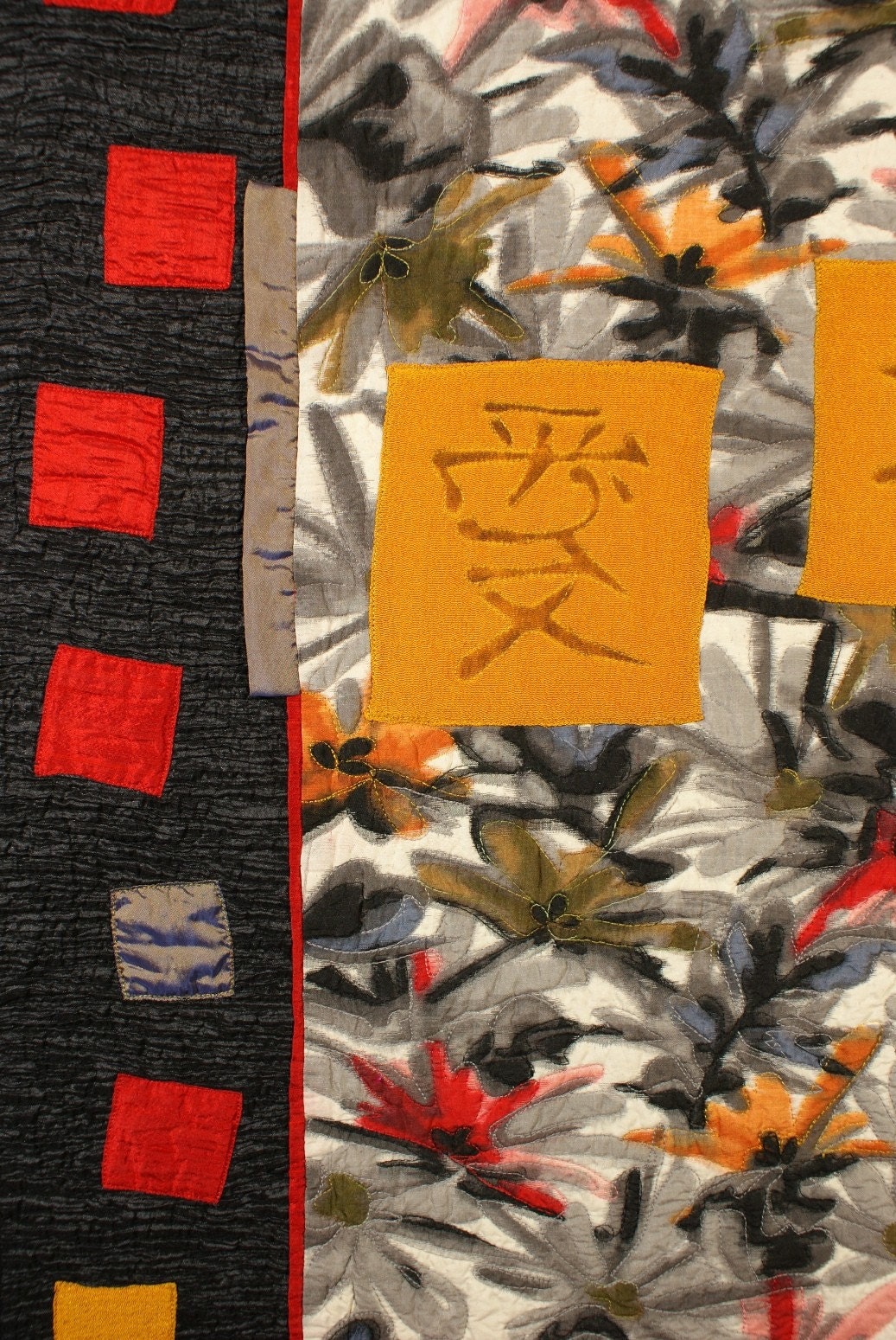 Handmade Art Quilt LOVELY SILK Etsy