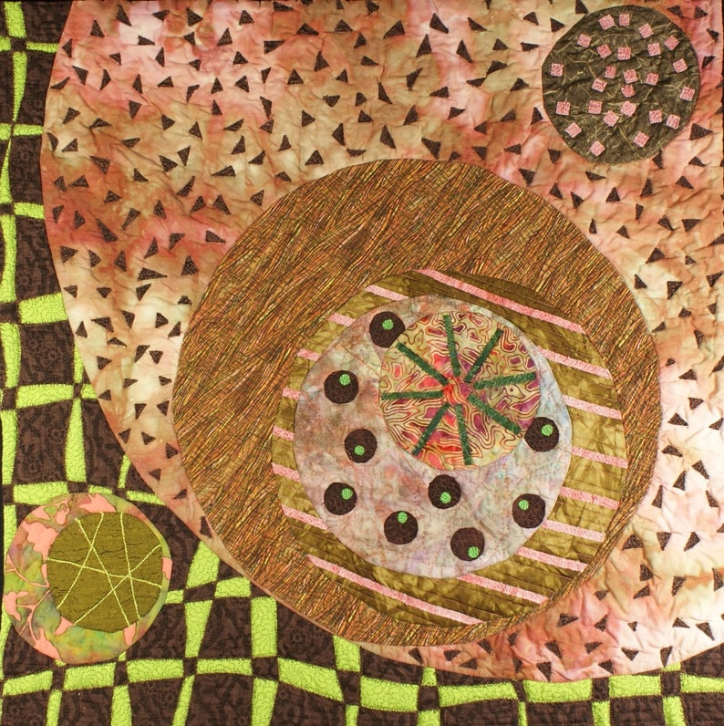 Handmade Art Quilt DOODLE 2 Etsy