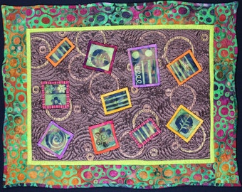 Handmade Art Quilt - Windows 2013