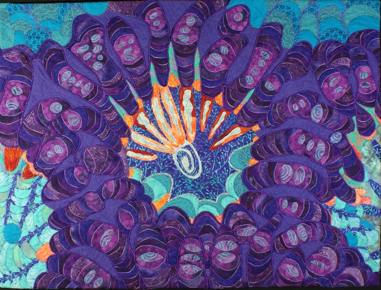 Handmade Art Quilt Polpalooza Etsy