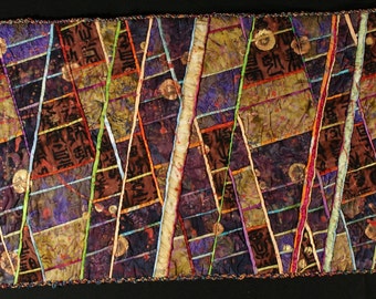 Handmade Art Quilt - CHINATOWN