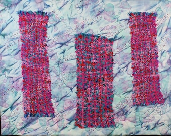 Handmade Art Quilt - WEAVING 3
