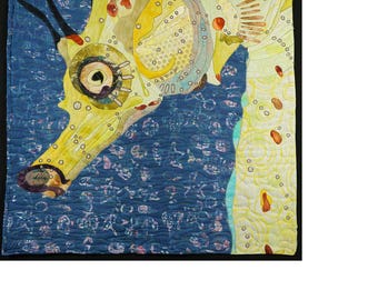 Handgemachte Art Quilt - She Pferd