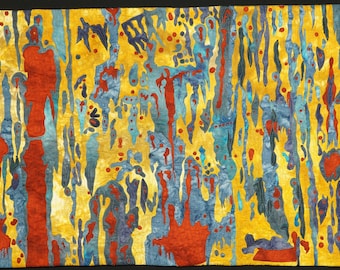 Handmade Art Quilt - Shipworn