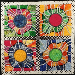 Colcha de arte hecha a mano - Celular